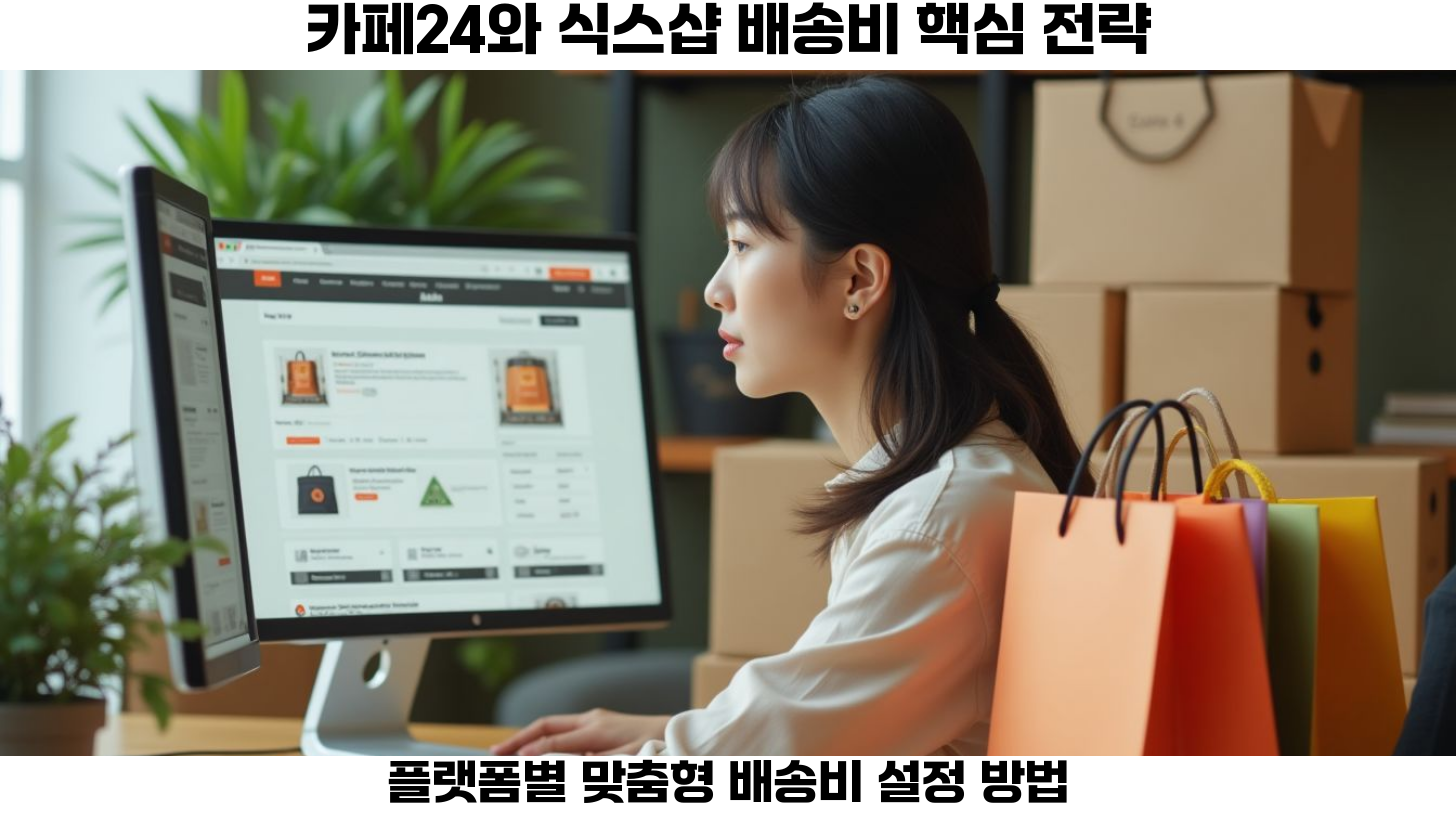 카페24의 배송비 설정