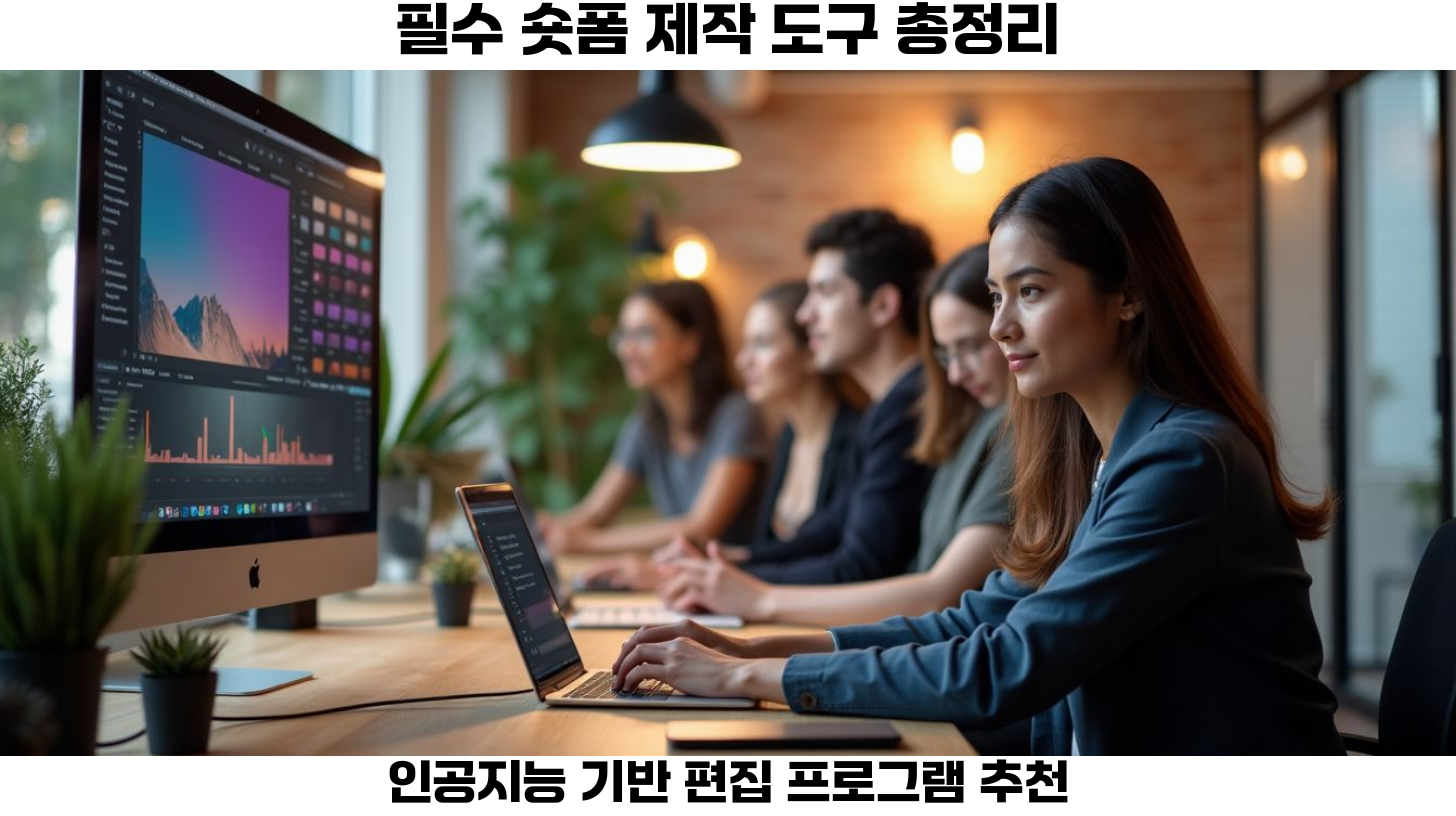 최신 도구로 쉽게 만드는 매력적인 숏폼 영상
