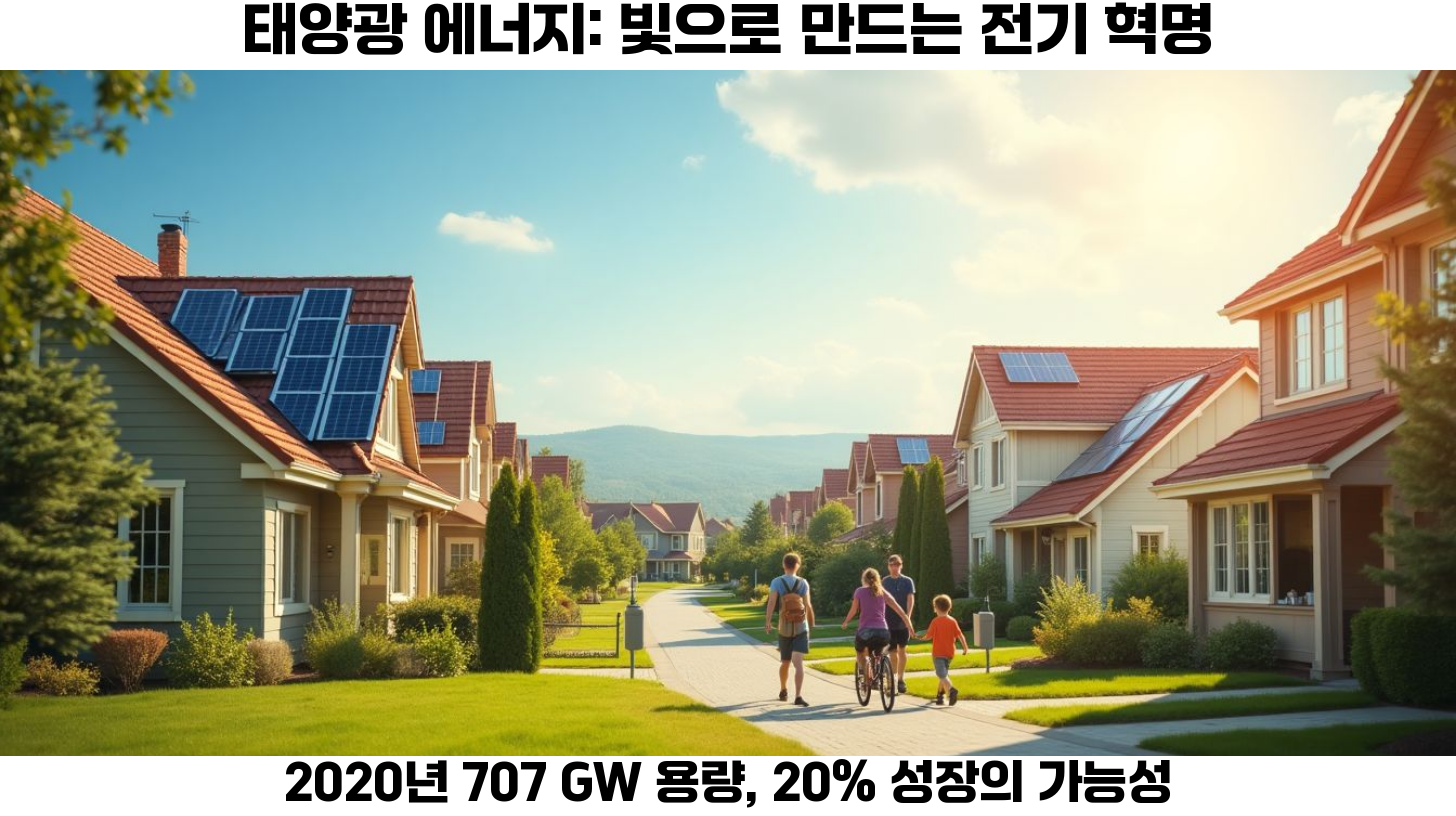 재생 에너지의 미래: 태양광, 풍력, 수소 에너지로 지속 가능한 세상을 이끌다 3 태양광 발전