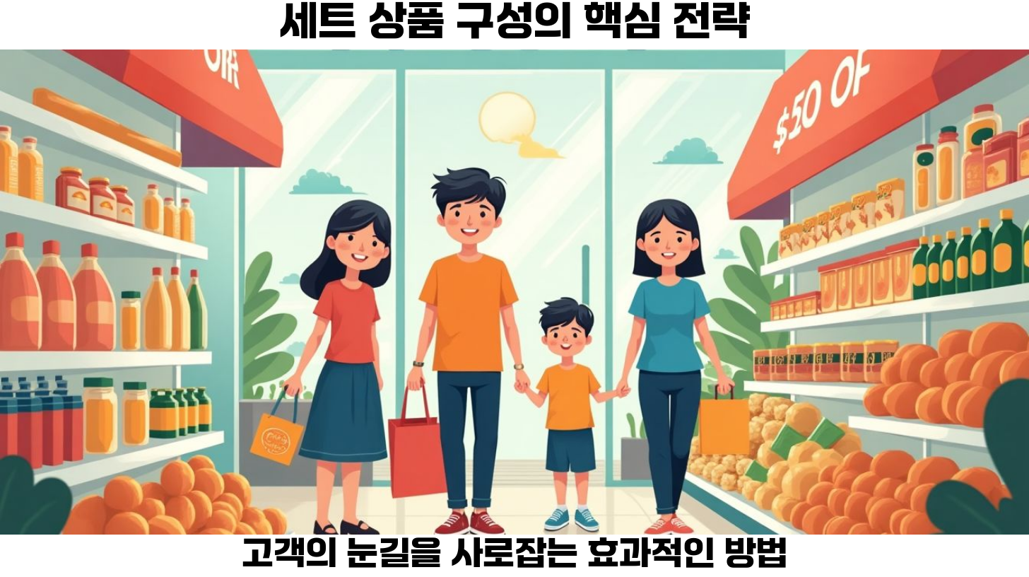 세트 판매와 번들링 전략: 고객 유입과 매출 증대의 비밀 3 세트 상품 구성 전략