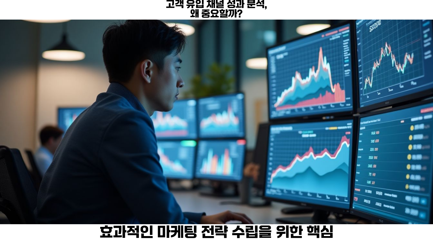 고객 유입 채널 성과 분석