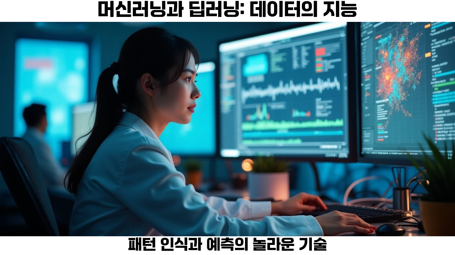 머신러닝과 딥러닝