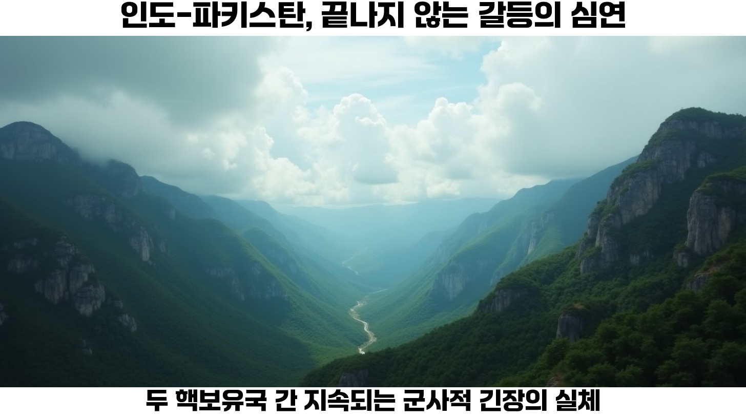 인도-파키스탄 군사 긴장 고조: 전투 훈련과 전면전 가능성 2 전투 훈련 공개: 파키스탄의 군사적 대응