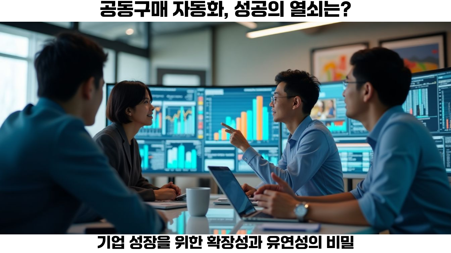 첫번째, 공동구매 자동화 시스템의 확장성과 유연성은 오늘날 비즈니스 환경에서 큰 중요성을 가지고 있습니다.