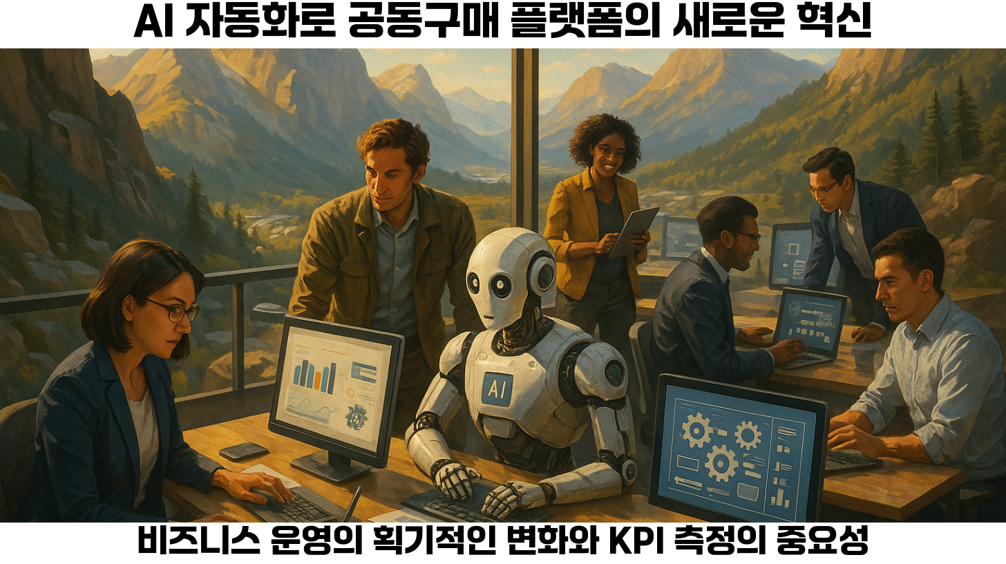 AI 자동화가 공동구매 KPI에 미친 영향: 전후 비교 및 측정법 2 첫번째, AI 자동화 기술은 최근 비즈니스 운영에서 큰 변화를 가져오고 있습니다.