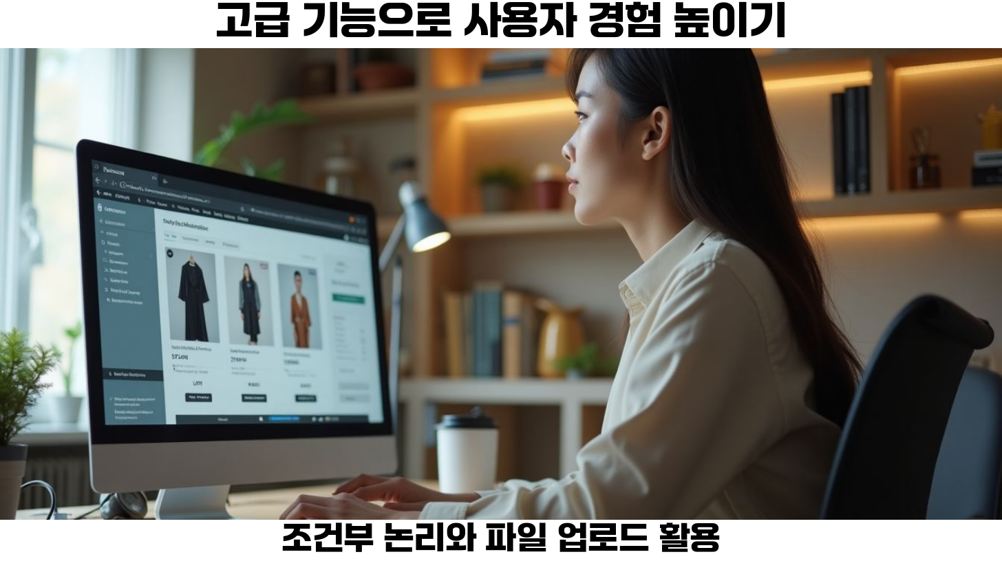 여기서 다양한 입력 유형의 중요성도 언급해야 합니다. 텍스트 입력 필드, 색상 견본, 변형 이미지 등 다양한 입력 방식은 소비자가 더 많은 선택을 할 수 있게 만들어 주며, 이로 인해 소비자의 만족도가 높아지게 됩니다.