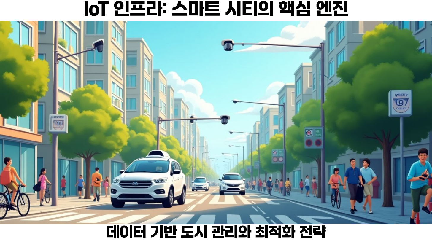 스마트 시티의 미래: IoT 인프라와 자율주행차가 만드는 도시 혁신의 시대 3 IoT 인프라의 중요성: 연결된 도시를 위한 필수 요소