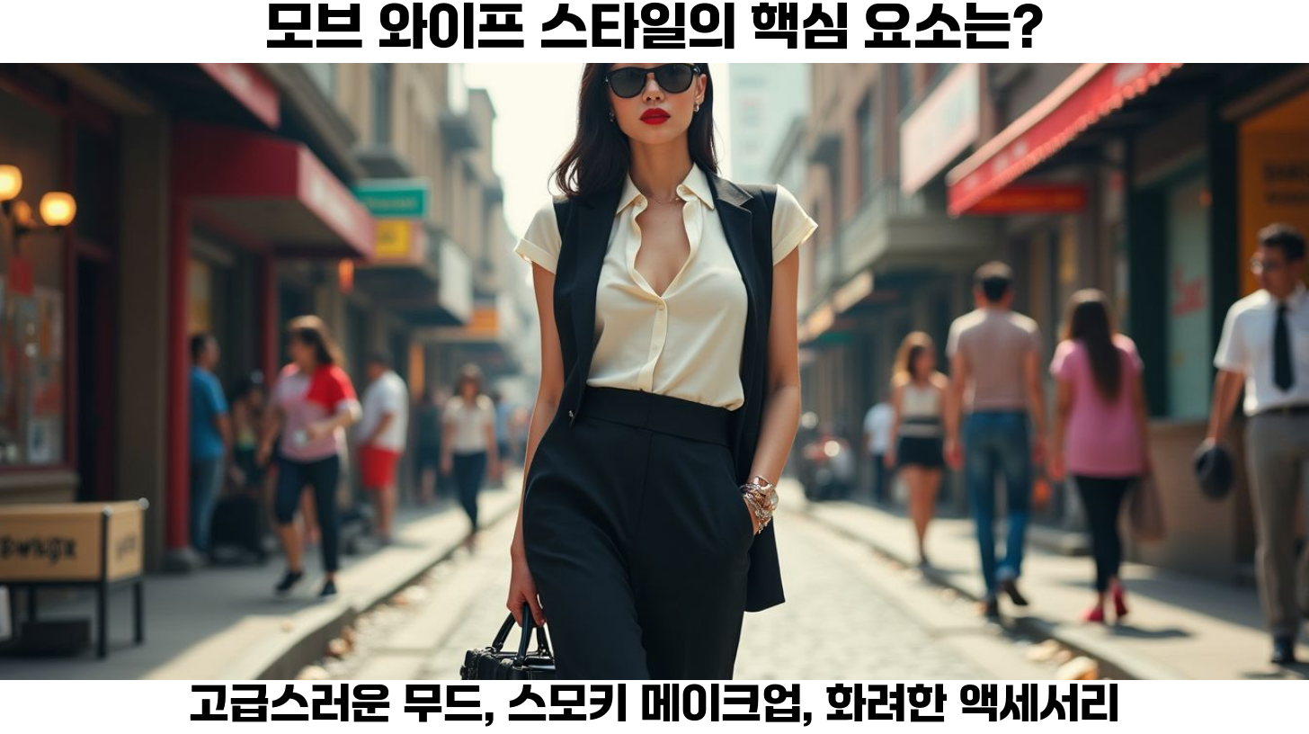 모브 와이프 미학: 마피아 스타일의 패션 트렌드와 완벽한 의상 코디 3 마피아 스타일을 반영한 최신 패션 트렌드