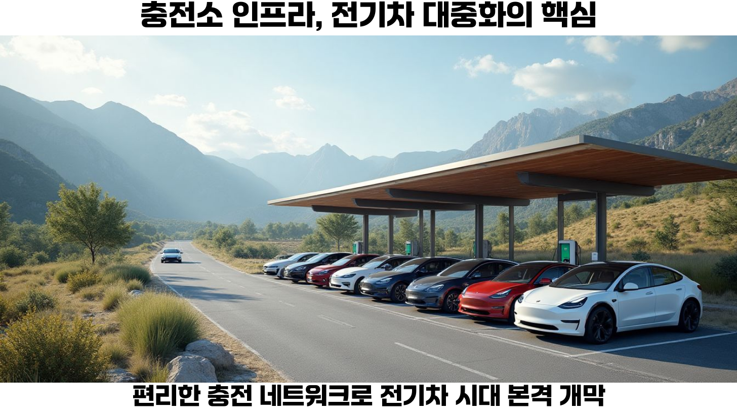 전기차의 미래: 테슬라 배터리 기술과 충전소 확장이 가져올 변화 5 전기차 인프라