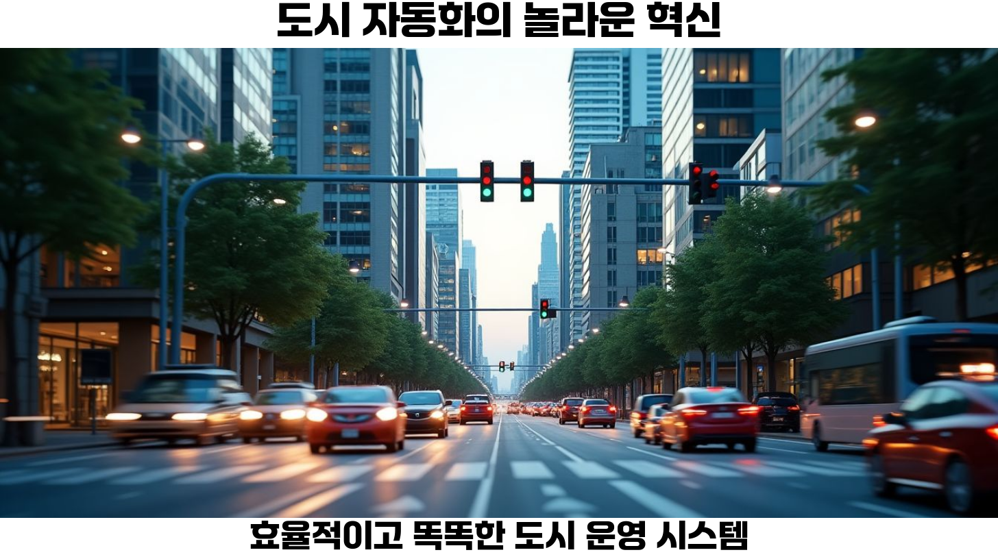 스마트 시티의 미래: IoT 인프라로 도시 자동화와 교통 혁신을 이끄는 방법 4 도시 자동화의 혜택과 도전 과제