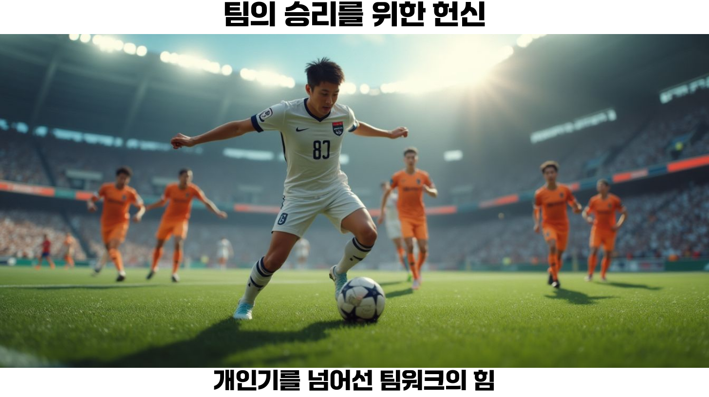 손흥민의 플레이 스타일