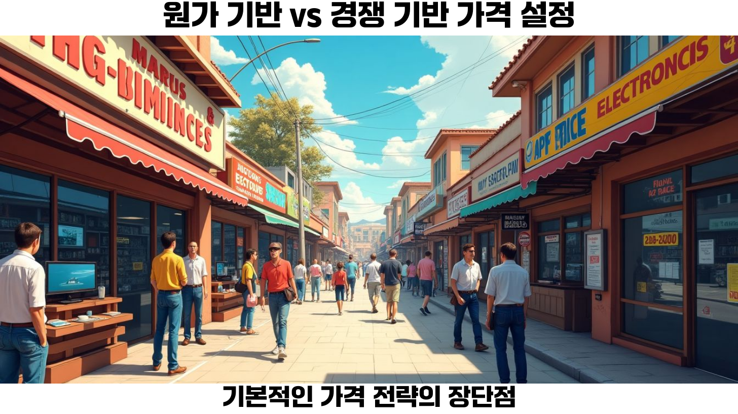 판매가 설정의 모든 것: 전략과 방법을 한눈에 3 경쟁 기반 가격 설정(Competition-Based Pricing)은 경쟁사의 가격을 바탕으로 자사의 제품 가격을 설정하는 것입니다.