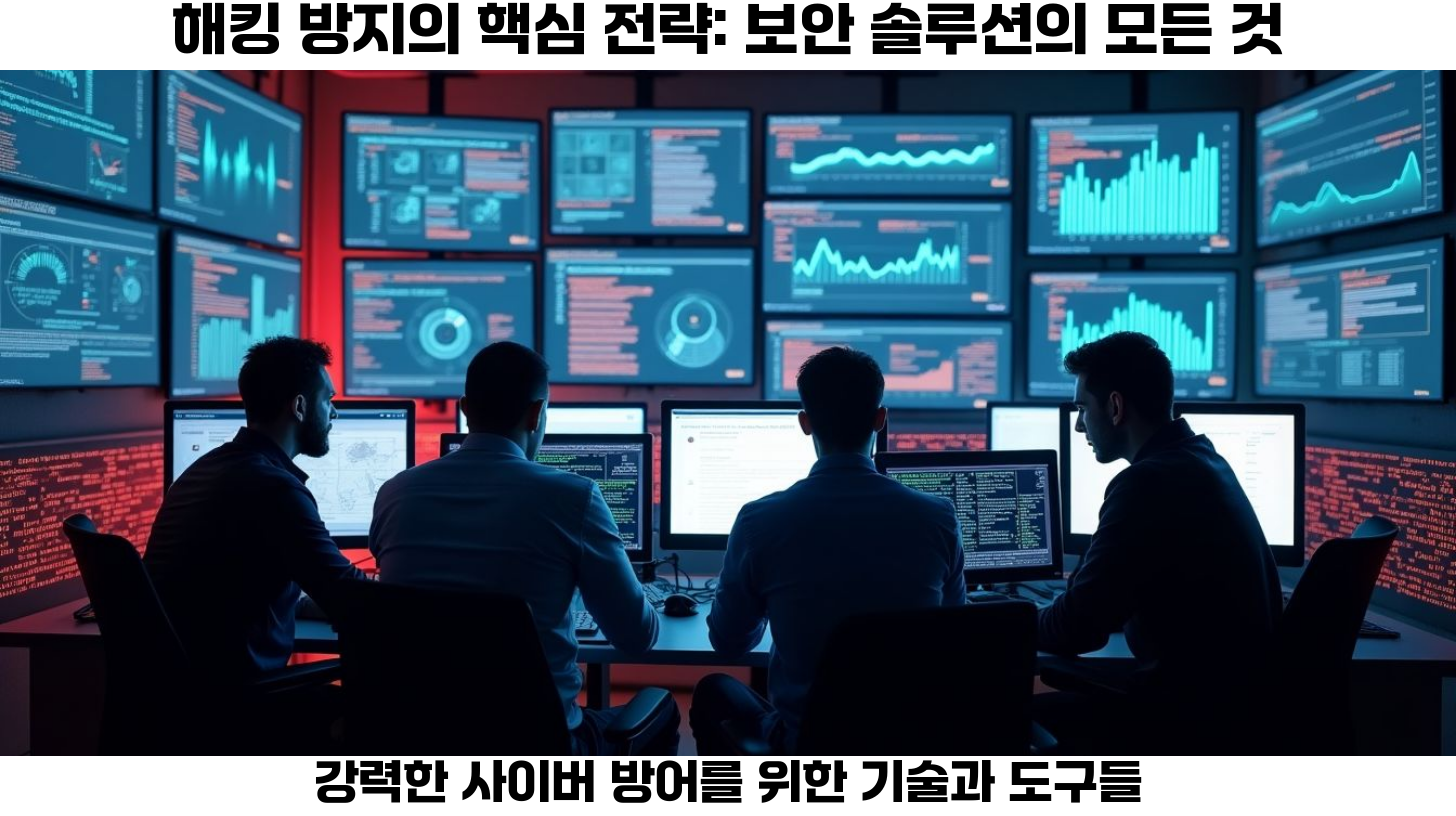 최신 해킹 방지 기술과 보안 솔루션 소개