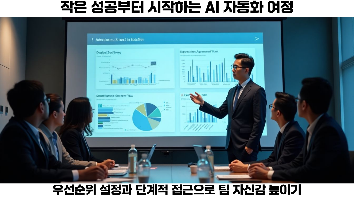 초기 파일럿 성공을 위한 AI 자동화 도입 전략 4 시급한 사안 처리