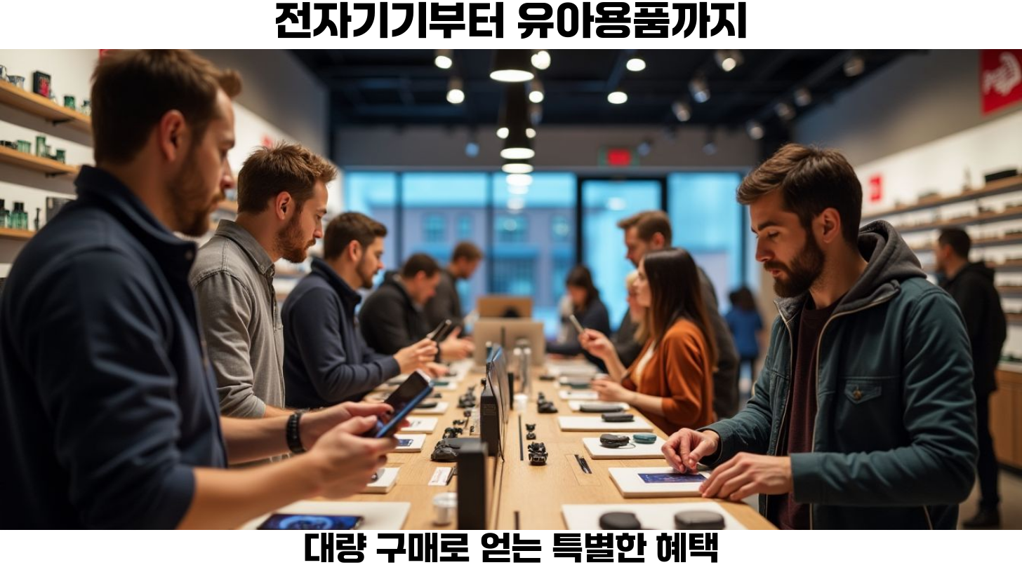 어떤 카테고리의 상품이 공동구매에 적합할까? 4 유아용품 및 육아용품
