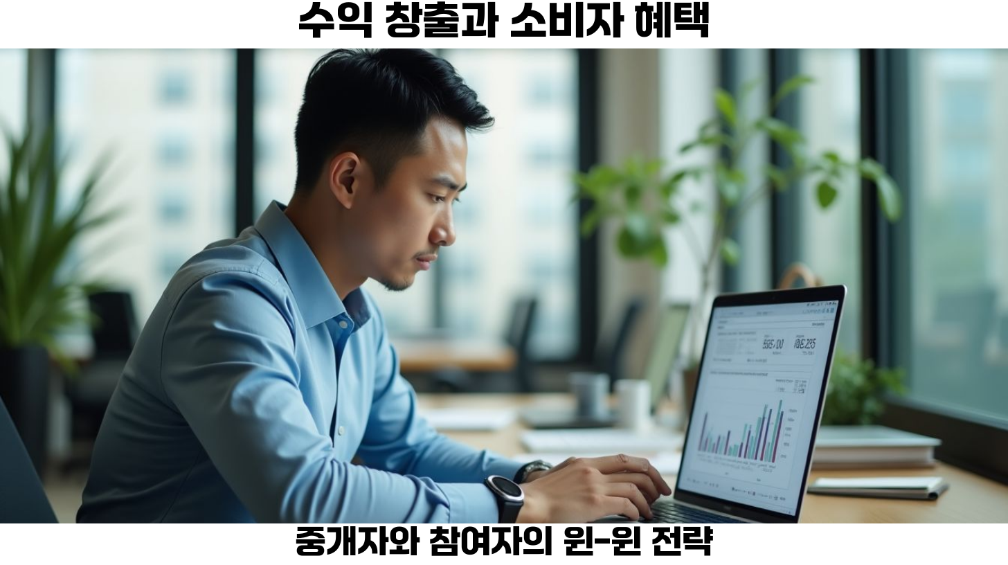 공동구매 중개는 주로 소셜 네트워크 채널을 통해 참여자들을 모집합니다. 인스타그램, 블로그, 유튜브 등이 활성화된 채널로 사용됩니다.