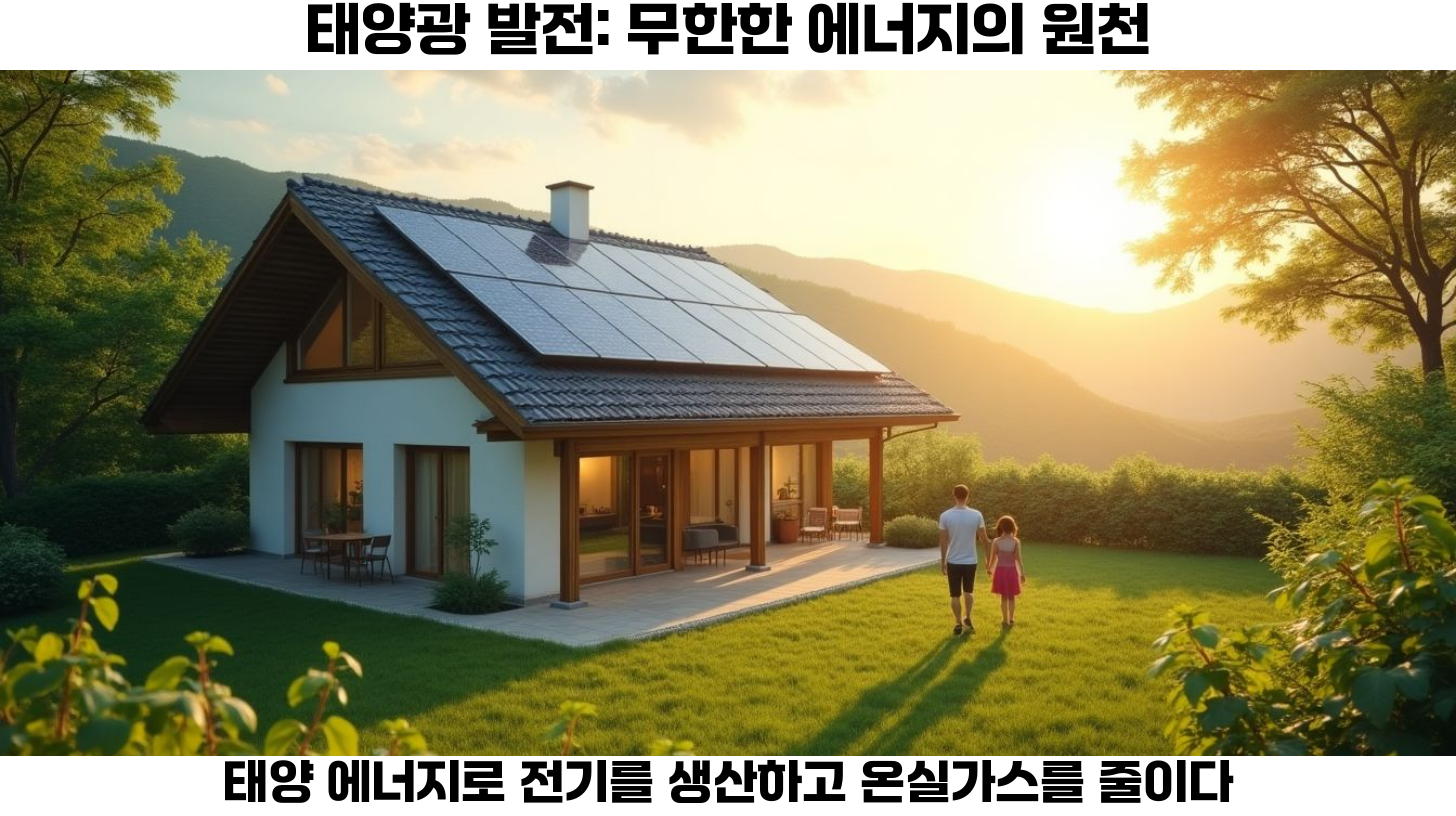 재생 에너지의 미래: 태양광, 풍력, 수소 에너지와 에너지 저장의 혁신 3 태양광 발전