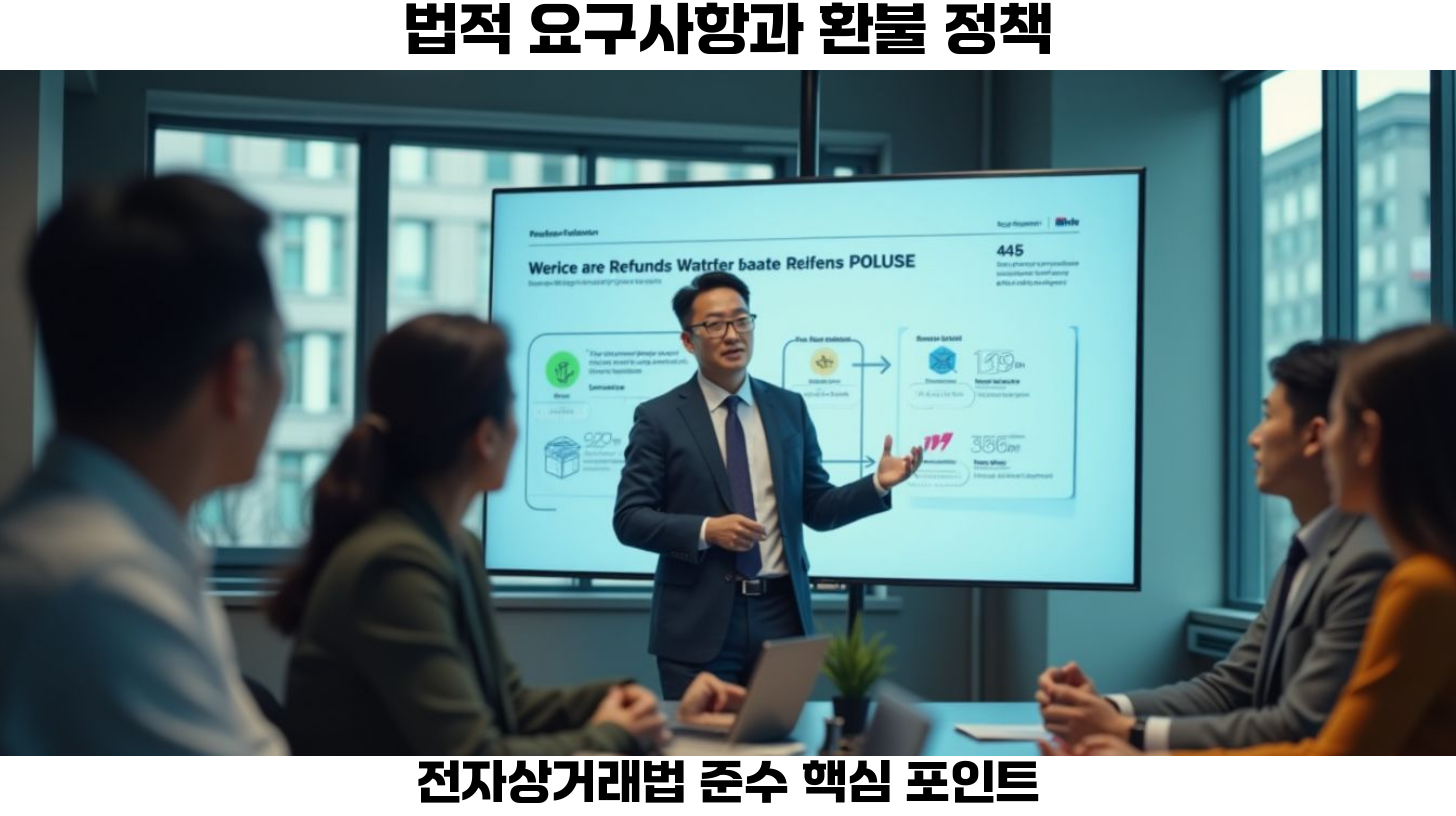 환불 요청에 대한 조건과 절차를 명확히 안내해야 합니다.