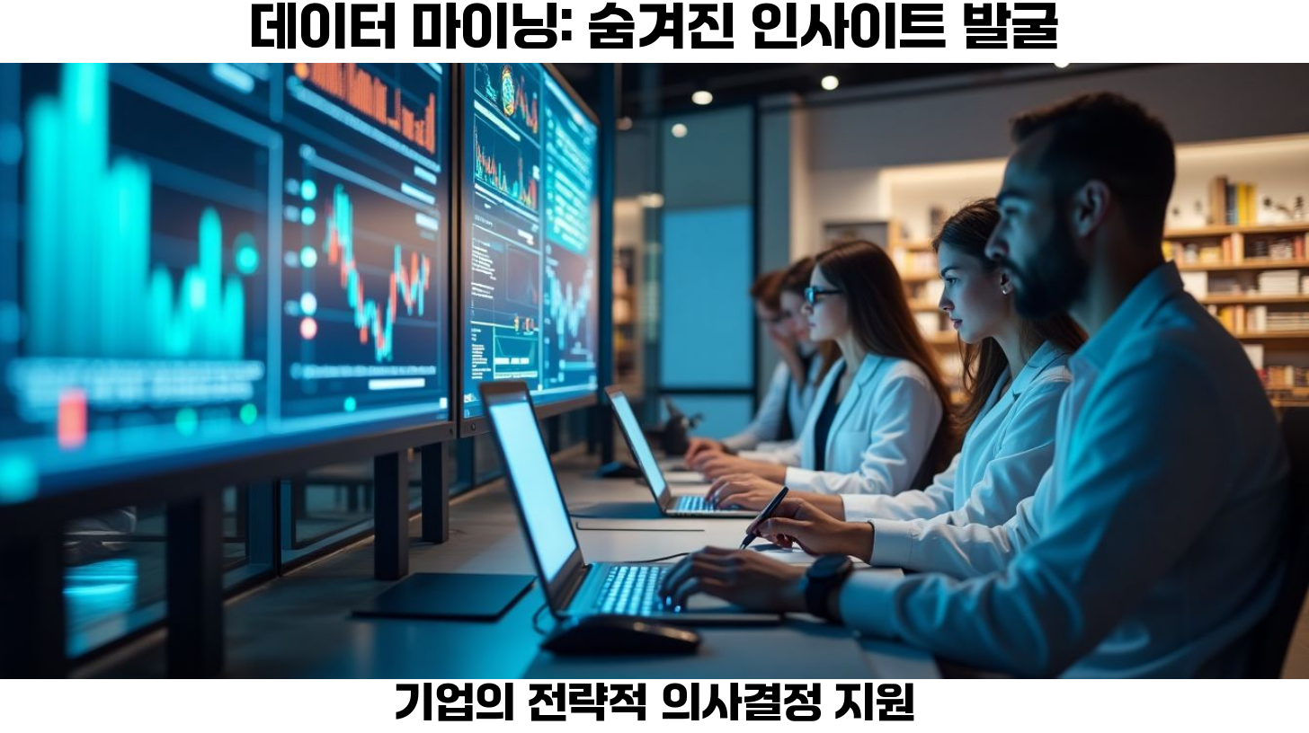 빅데이터 분석의 미래: 데이터 시각화와 예측 분석의 힘 4 데이터 마이닝 기법
