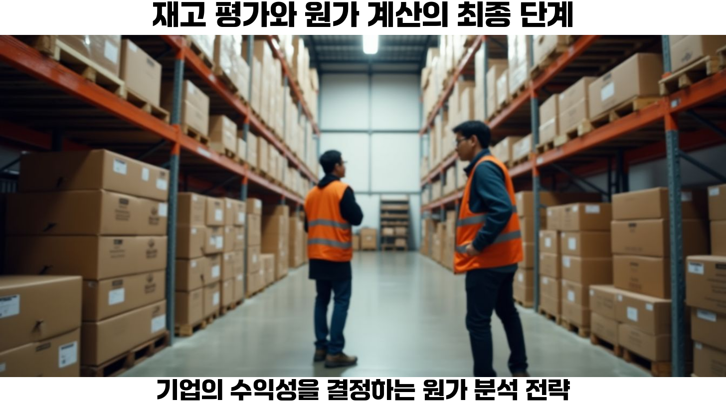 원가 계산 공식