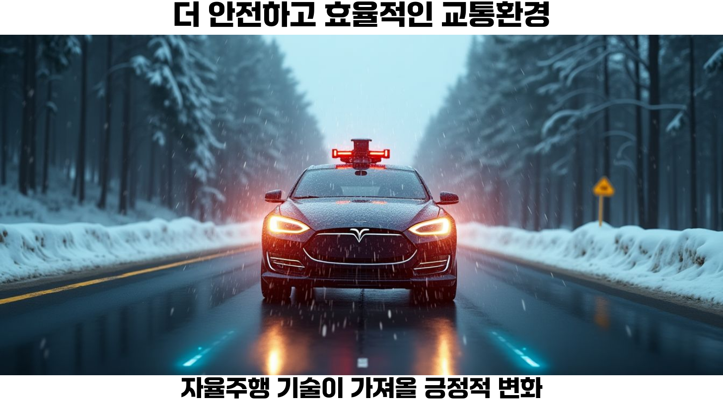 자율주행차의 미래: 무인 자동차가 바꿀 교통 혁신 4 자율주행 기술의 과제와 향후 전망