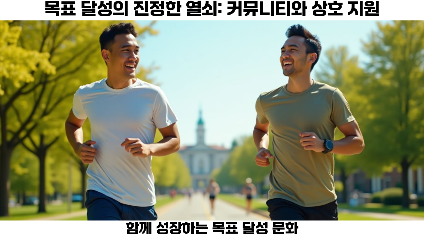 목표 달성을 위한 추가 혜택: 챌린저스 앱부터 목표닷컴까지 5 동기 부여와 목표 달성을 함께 하는 모습.