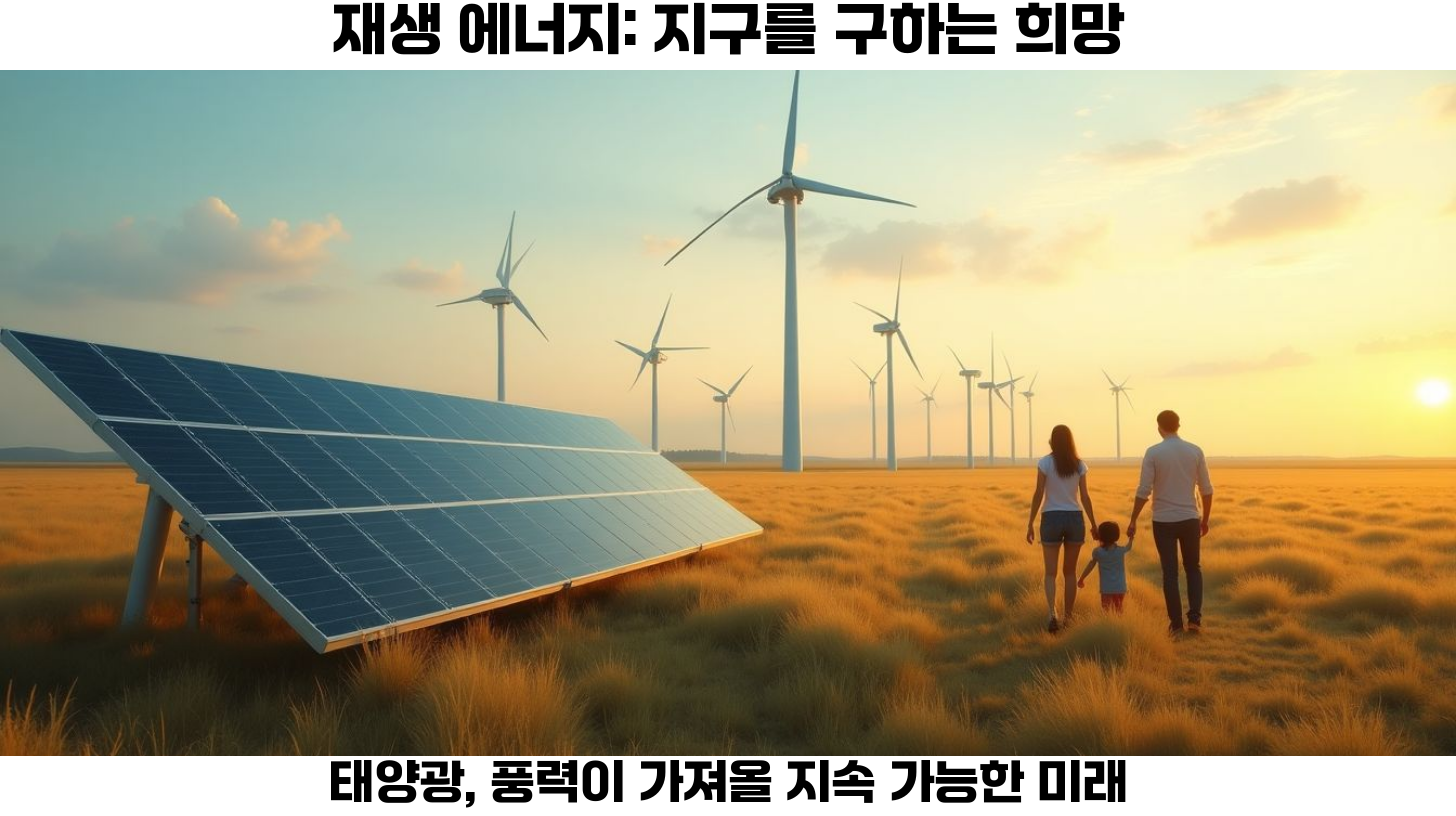 재생 에너지의 중요성과 그 성공 사례
