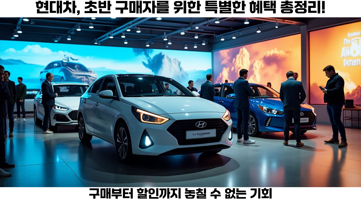 초반 구매자를 위한 현대차의 놀라운 혜택 총정리 2 첫번째, 현대차는 시장 경쟁력을 강화하고 소비자들에게 더 나은 서비스를 제공하기 위해 다양한 혜택을 마련했습니다.