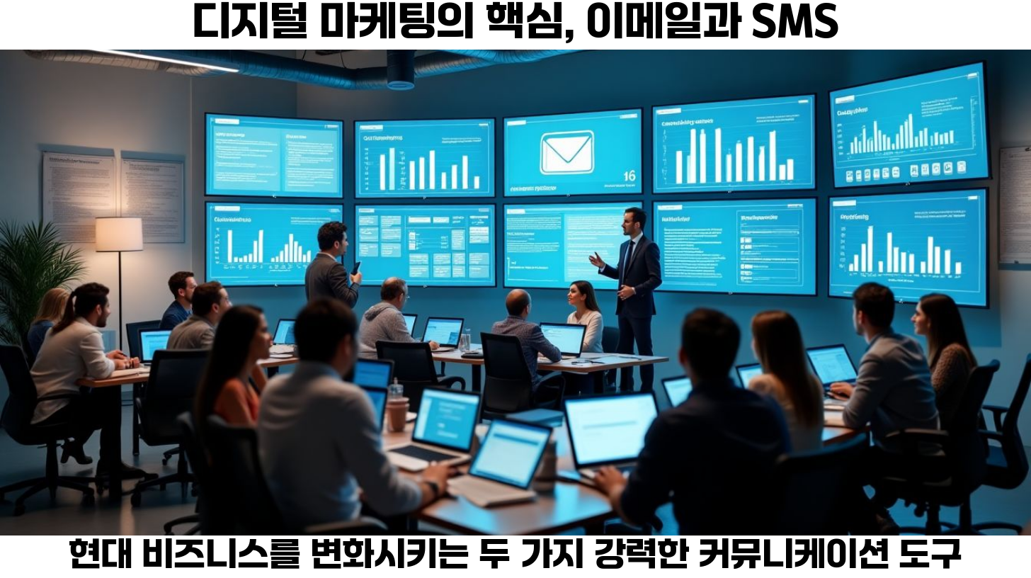 이메일 마케팅과 문자 메시지(SMS) 마케팅은 현대 비즈니스에서 중요한 역할을 하고 있습니다.