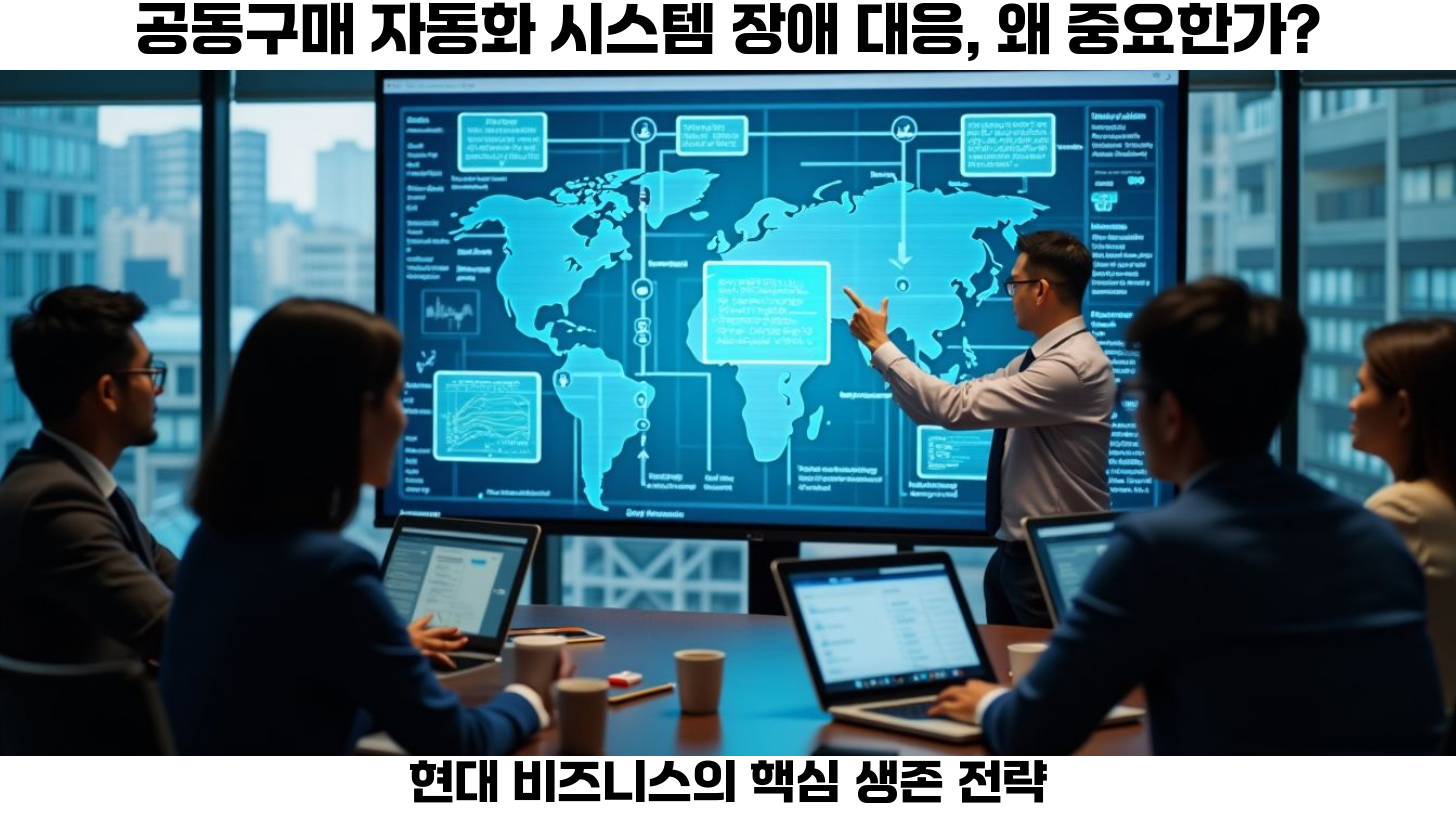 공동구매 자동화 시스템 장애 시 비상 운영 매뉴얼 구성 방법