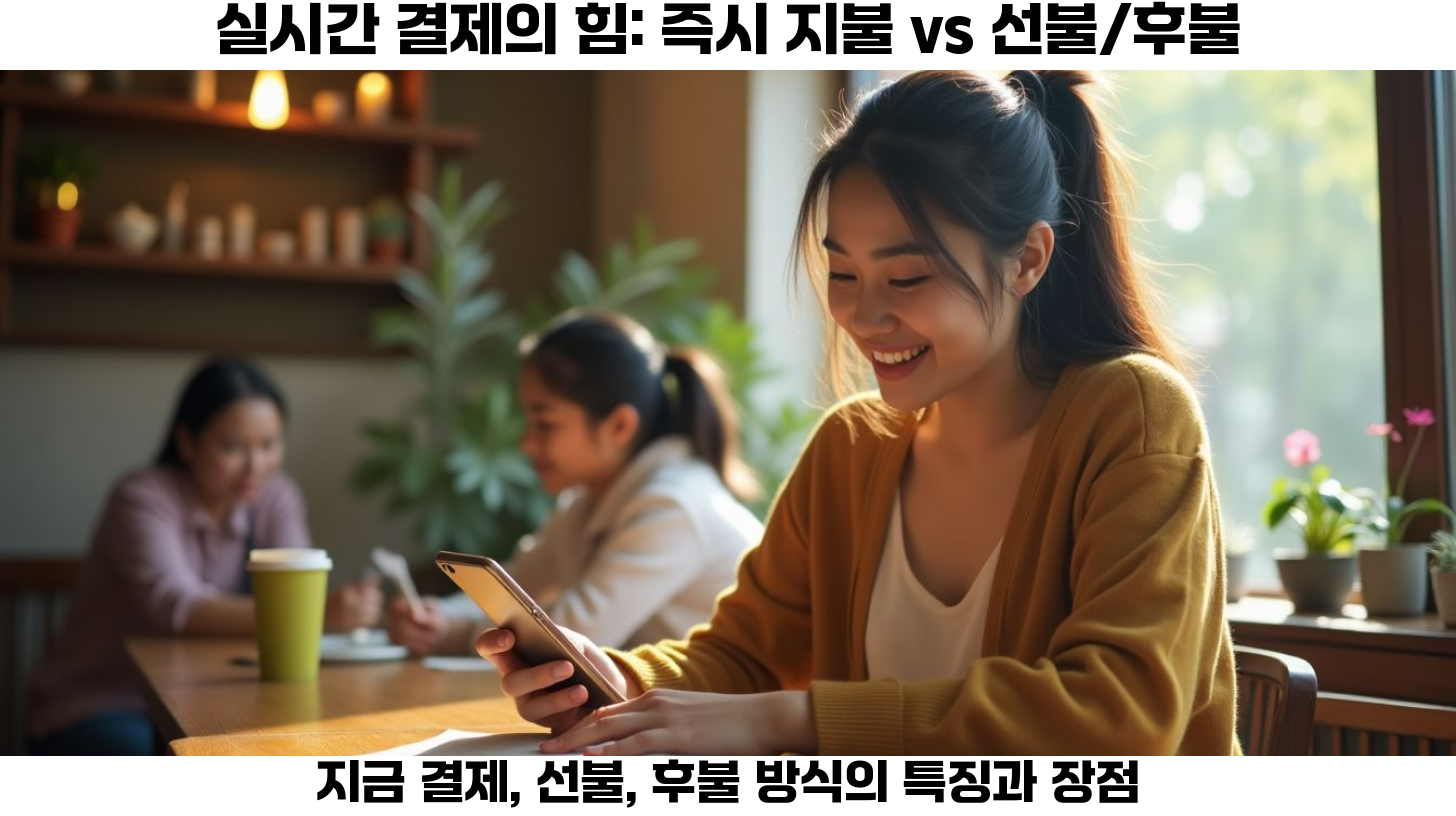 신속한 결제 시스템