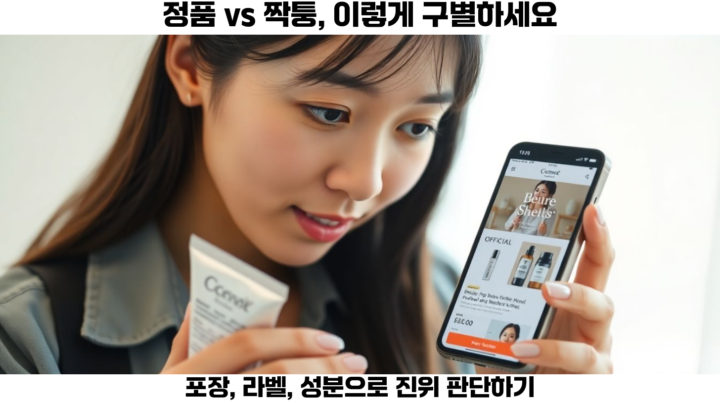 짝퉁 화장품 조심하세요: 저렴한 온라인 가격의 위험성 3 피부 개선 효과 없는 화장품의 성분 분석 결과