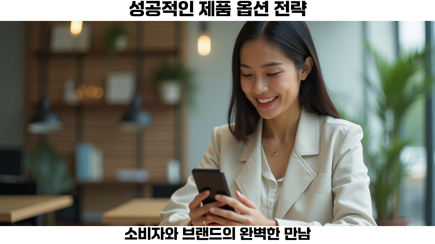 제품의 변형 옵션은 브랜드와 소비자 간의 원활한 소통을 돕고, 더욱 개인화된 제품 경험을 제공합니다.