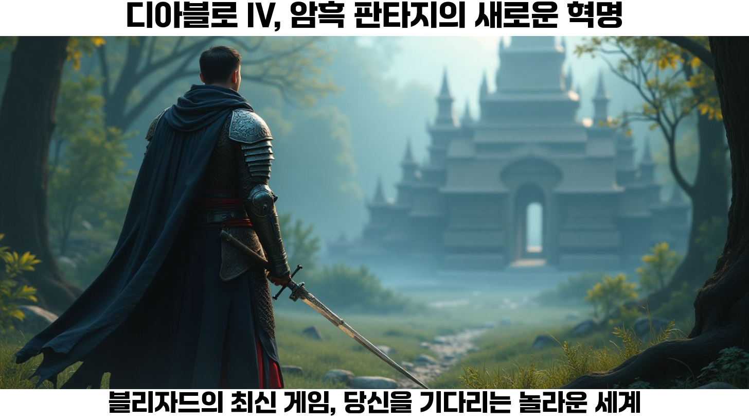 디아블로 IV 완벽 가이드: 블리자드 최신 게임 출시일과 캐릭터 클래스의 모든 것 2 디아블로 IV 출시일과 기대감