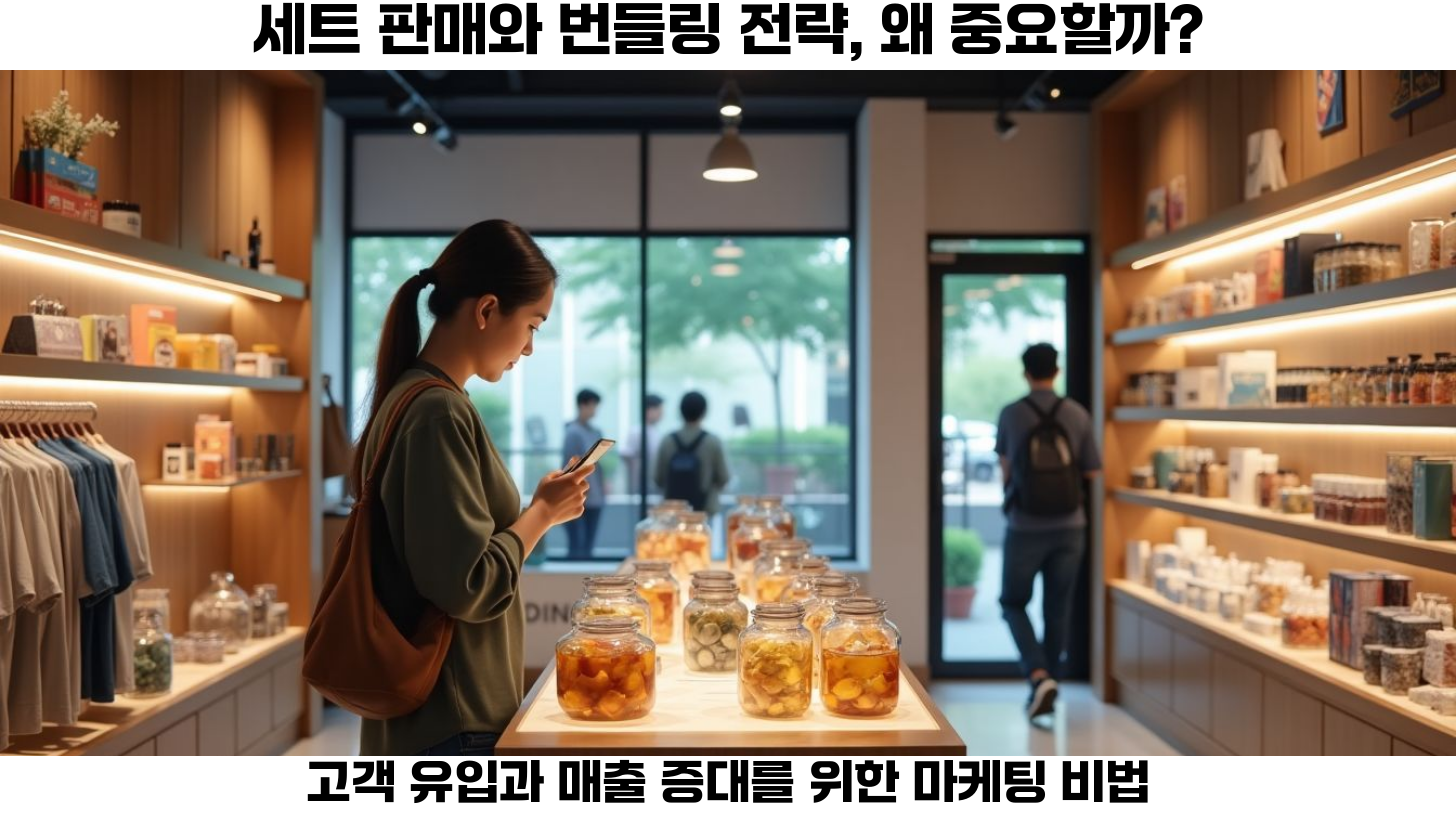 세트 판매와 번들링 전략: 고객 유입과 매출 증대의 비밀 2 세트 판매와 번들링 전략