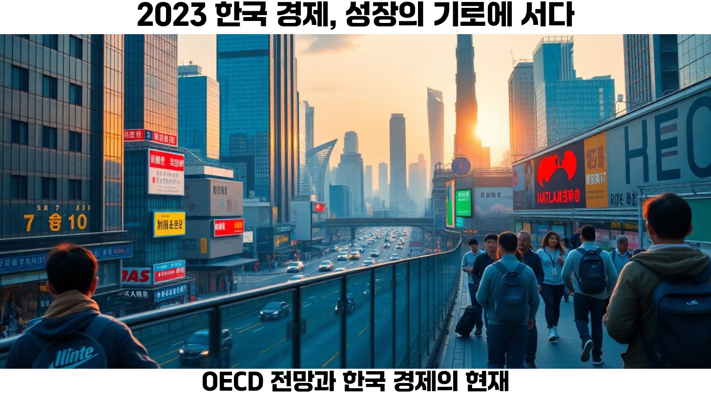 OECD가 제시한 한국 경제 성장률 데이터 분석