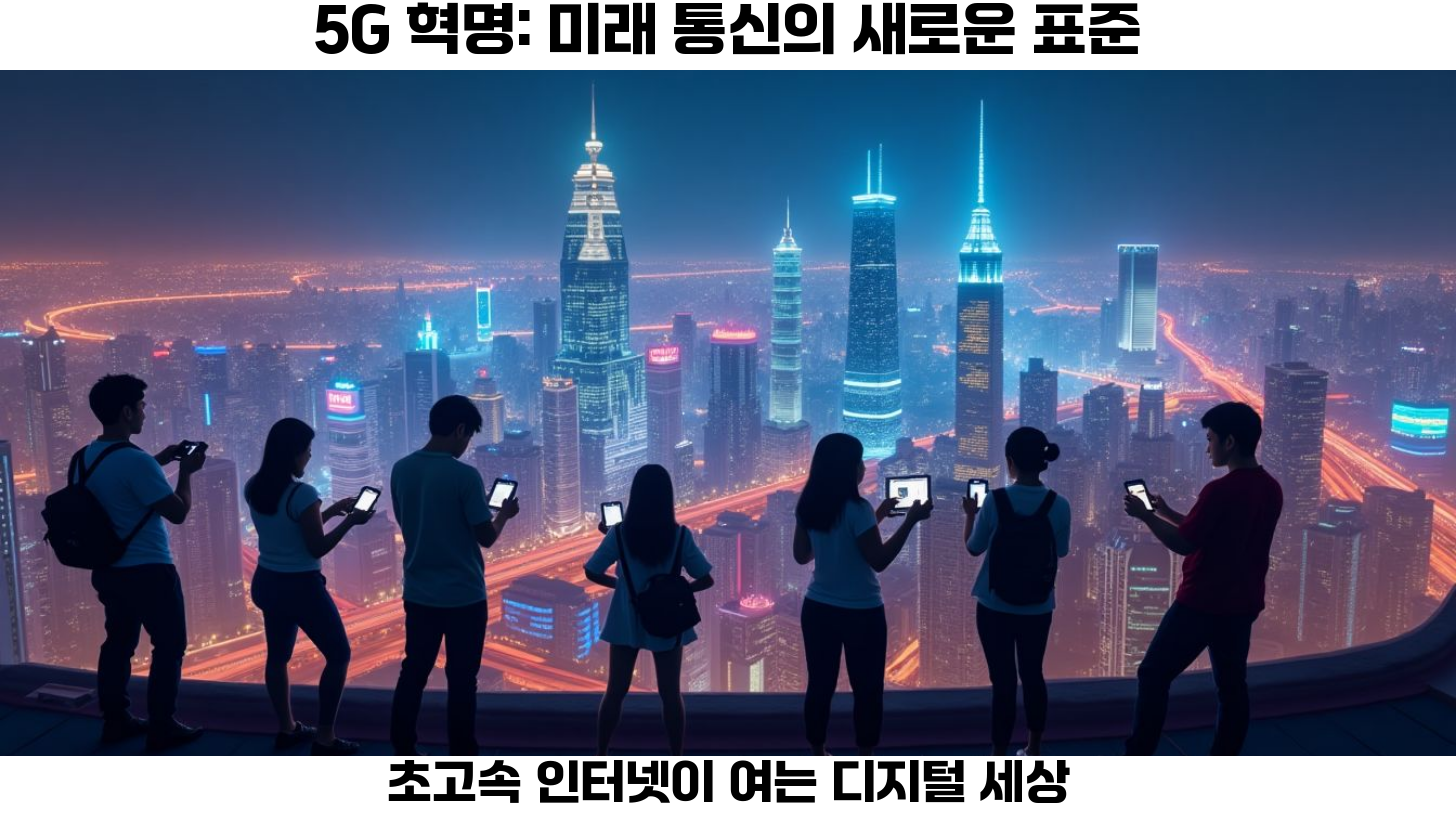초고속 인터넷과 5G 기술의 혁신적 변화를 이끌다