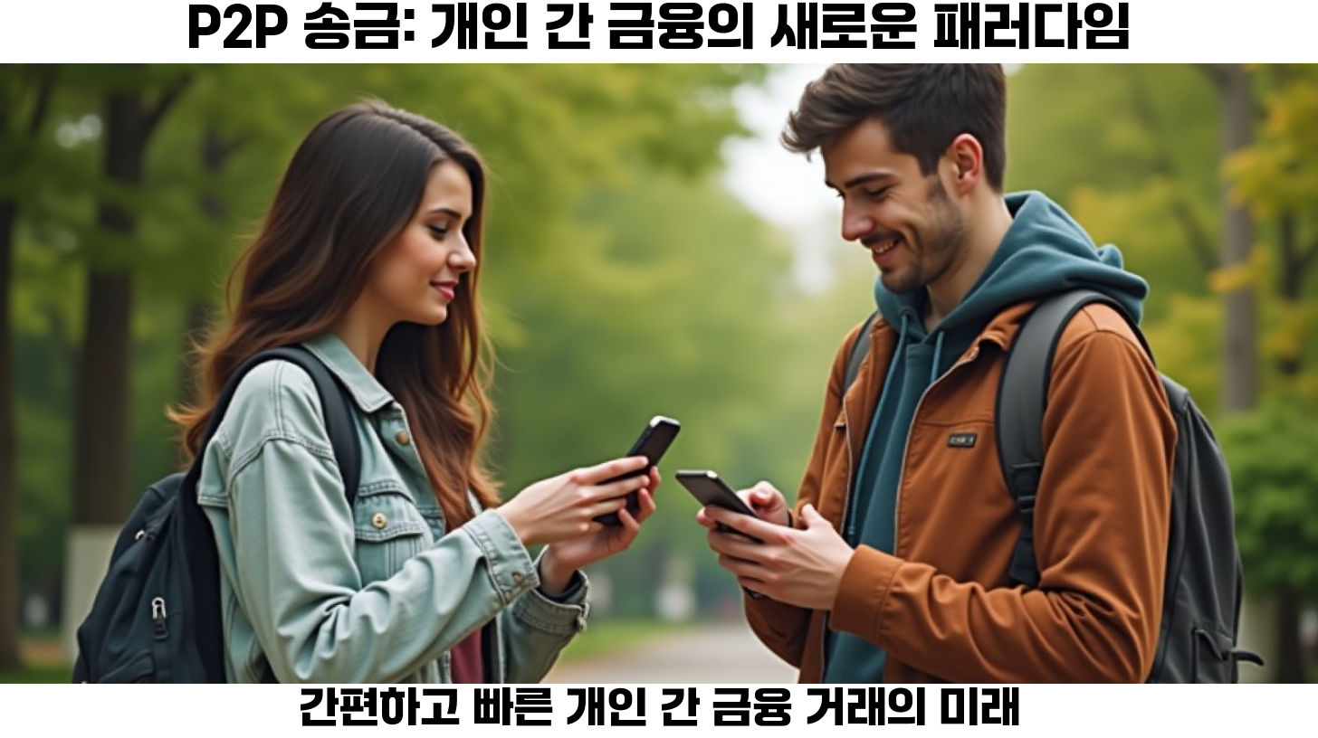 핀테크 혁신: 모바일 뱅킹과 P2P 송금의 미래 제시 4 P2P 송금의 부상