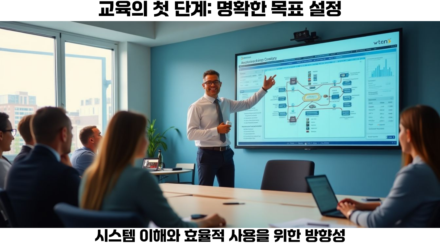 공동구매 자동화 도입을 위한 효과적인 직원 교육 커리큘럼 설계 3 교육 목표는 새로운 자동화 시스템을 이해하고, 효율적으로 사용할 수 있도록 하는 것입니다.