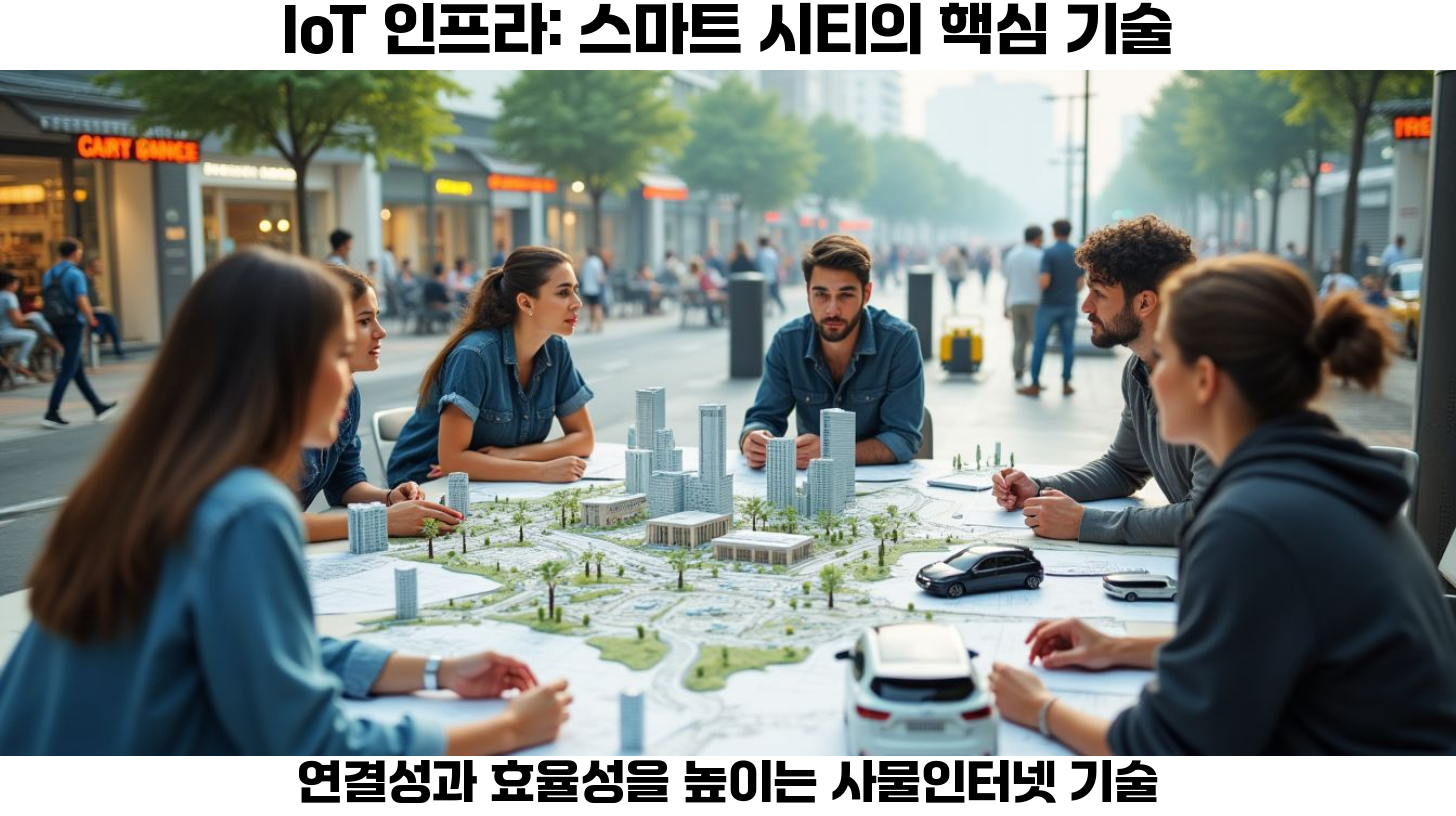 스마트 시티의 미래: IoT 인프라와 자율주행차로 혁신하는 도시 계획 3 IoT 인프라의 중요성과 스마트 시티의 연결성