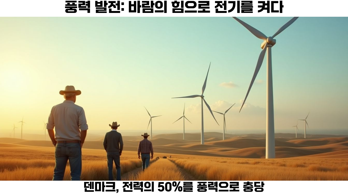 재생 에너지의 미래: 태양광, 풍력, 수소 에너지로 지속 가능한 세상을 이끌다 4 풍력 발전