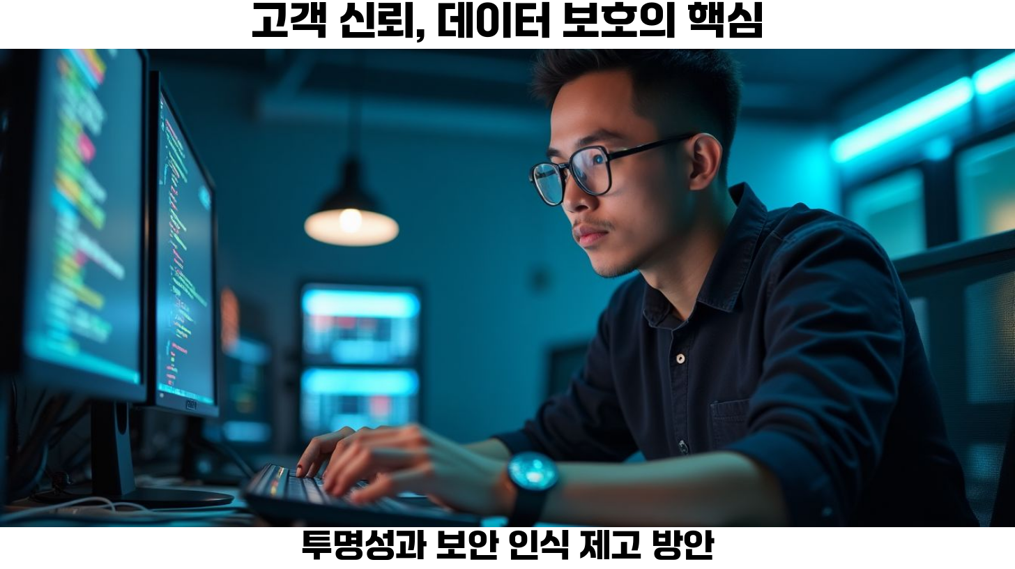 마지막으로, 고객에게 데이터 보호에 대한 인식을 제고시키는 것도 중요합니다.