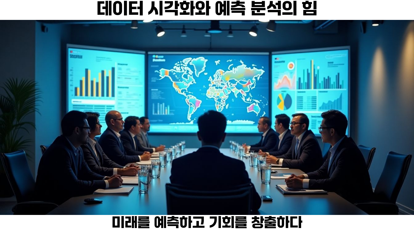 빅데이터 분석의 미래: 데이터 시각화와 예측 분석의 힘 5 예측 분석