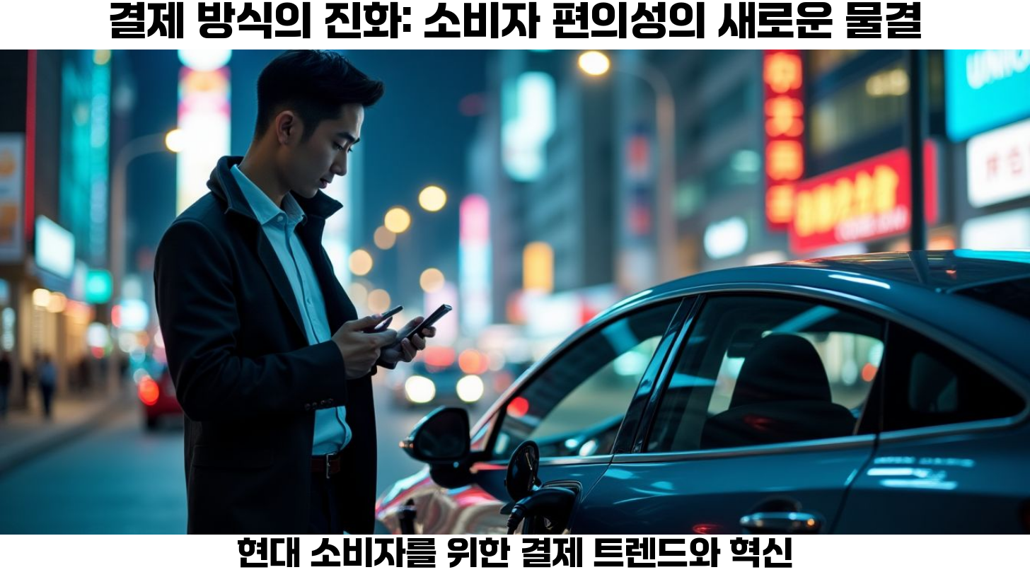 결제 방식의 다양성: 현대 소비자를 위한 최적의 선택 2 결제 방식의 다양성