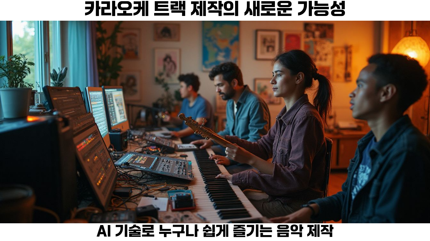 카라오케 트랙 생성으로 음악 프로덕션의 새로운 재미