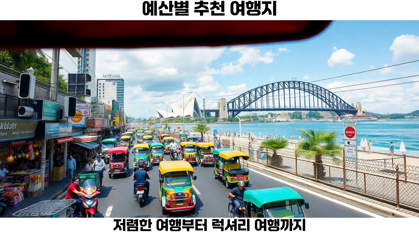 2024년 최고의 여행지 추천: 예산, 인기 명소, 팁 총정리 3 여행 예산을 절약하면서도 독특한 경험