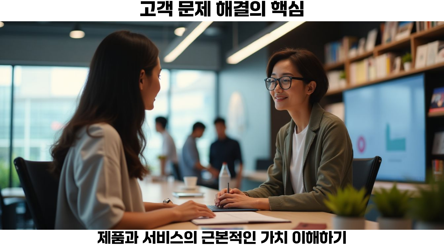 고객의 문제를 해결하는 제품의 힘
