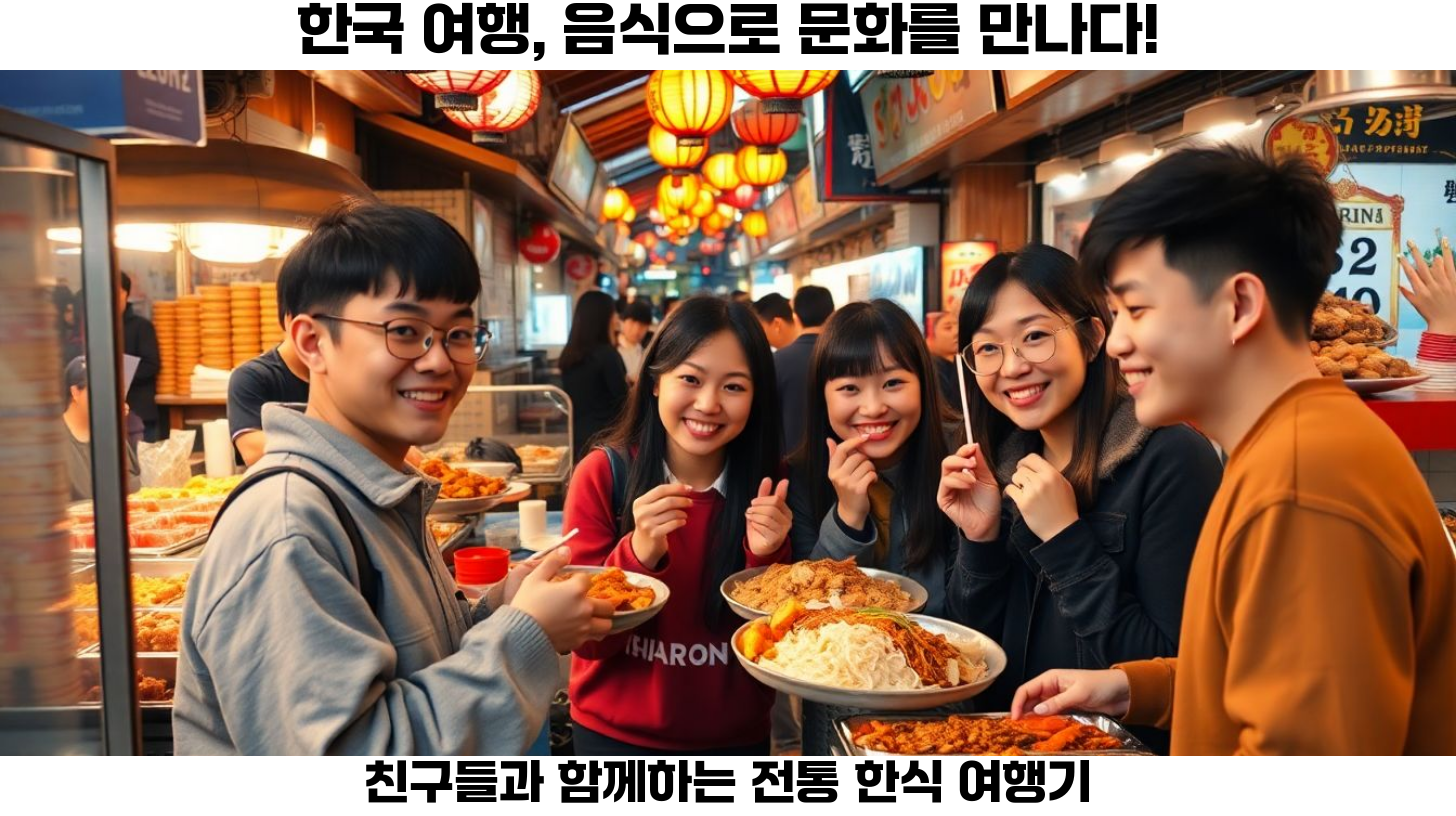 한국의 전통 시장과 음식 탐방