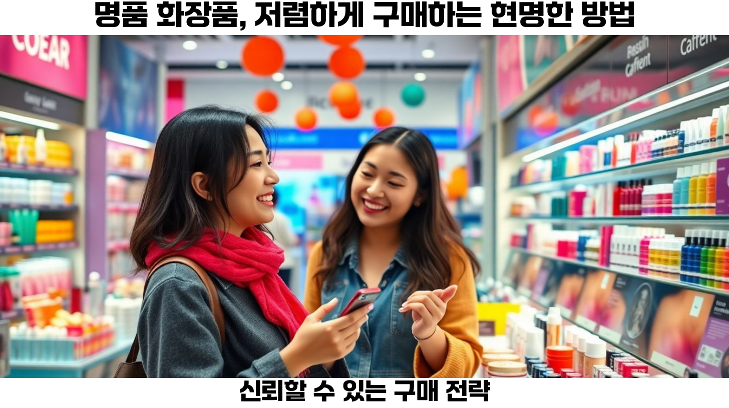 명품 화장품을 저렴하게 구매하는 법