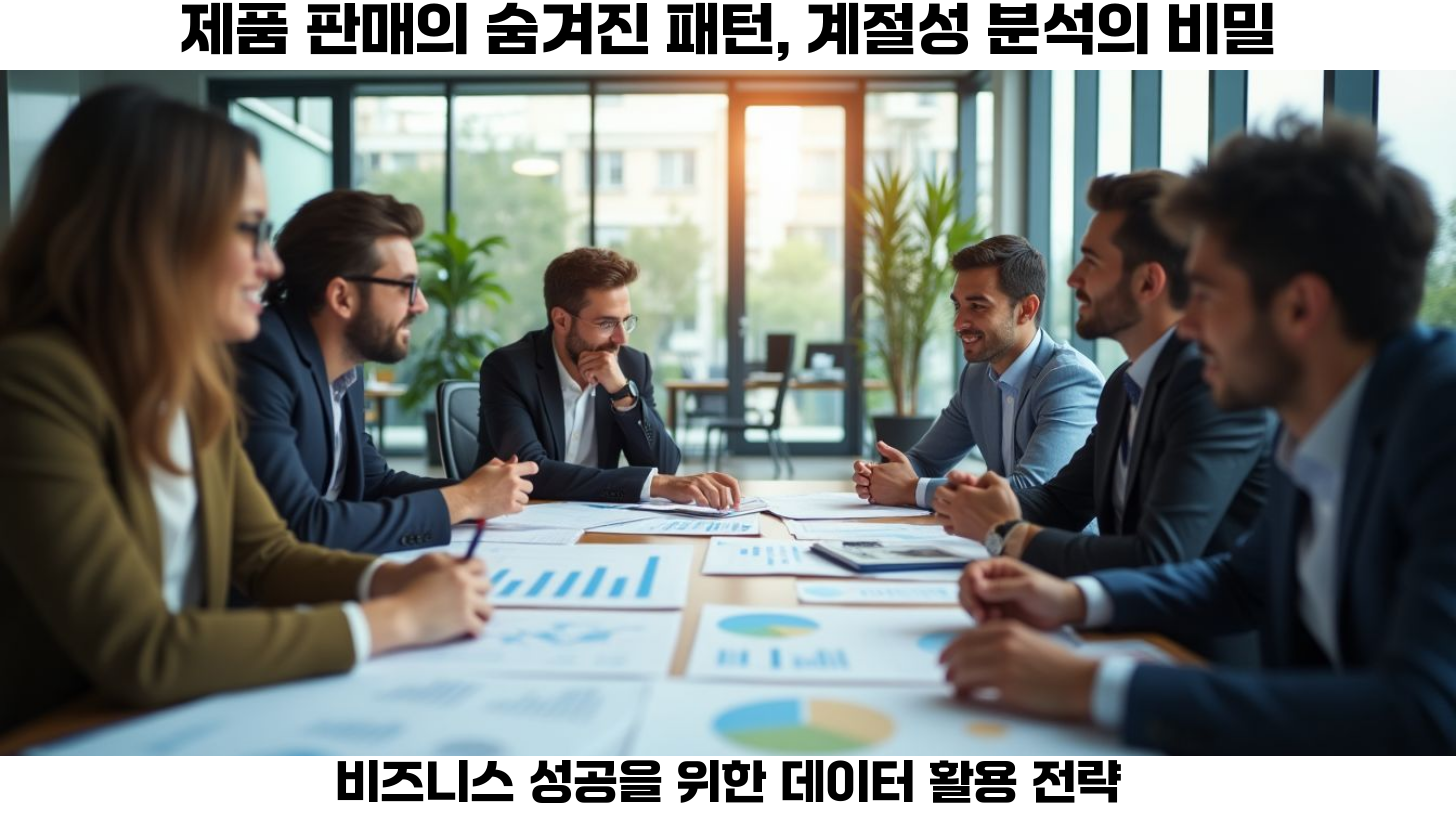 제품의 계절성과 유행성 분석: 판매 예측을 위한 필수 가이드 2 제품의 계절성과 유행성 분석